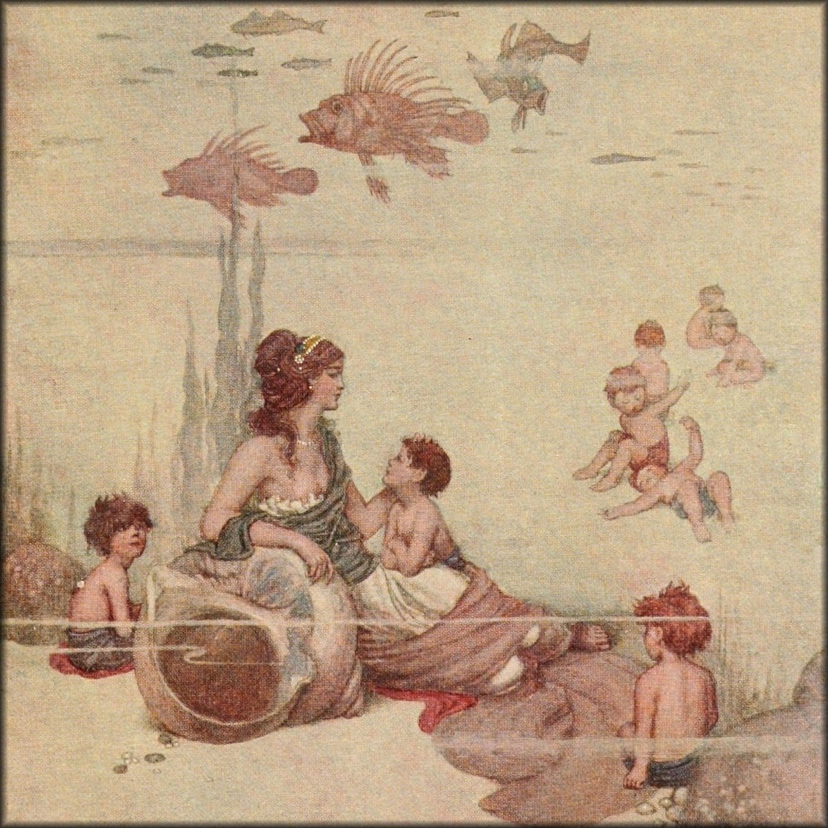 Heath Robinson Public Domain Images to Download | The Water-Babies (1915) - 64 images