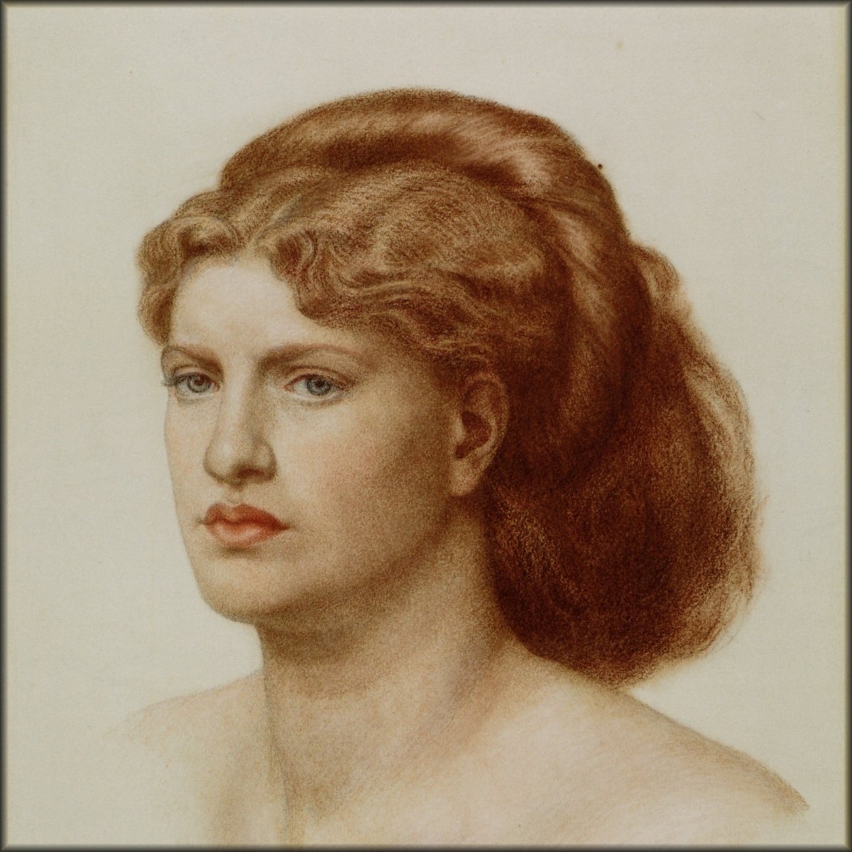 Dante Gabriel Rossetti (1828-1882) - Fanny Cornforth 1874 | Digital Download - 1 image