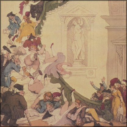 Thomas Rowlandson - Exhibition Stare Case, Somerset House | Digital Download - 1 image