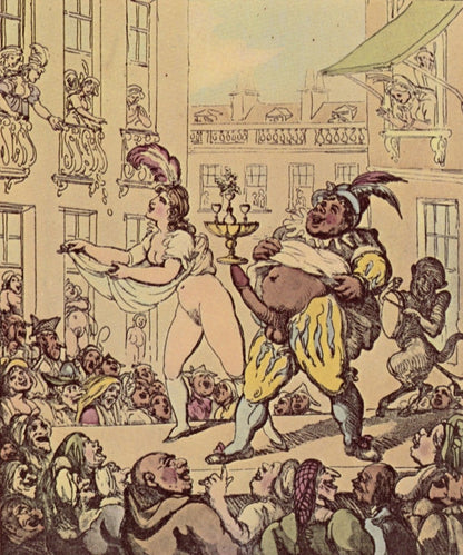 Thomas Rowlandson Titillating Public Domain Images to Download | Dimensions 4151 x 4977 pixels