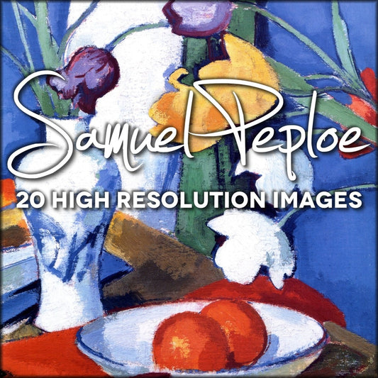 Samuel Peploe Public Domain Images | Digital Download - 20 images