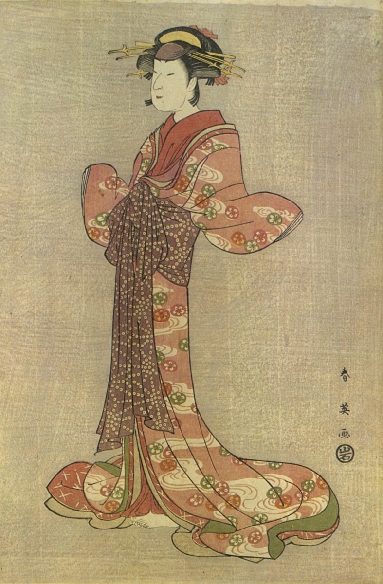 Ukiyo-e or Japanese Wood-block Prints in the Public Domain