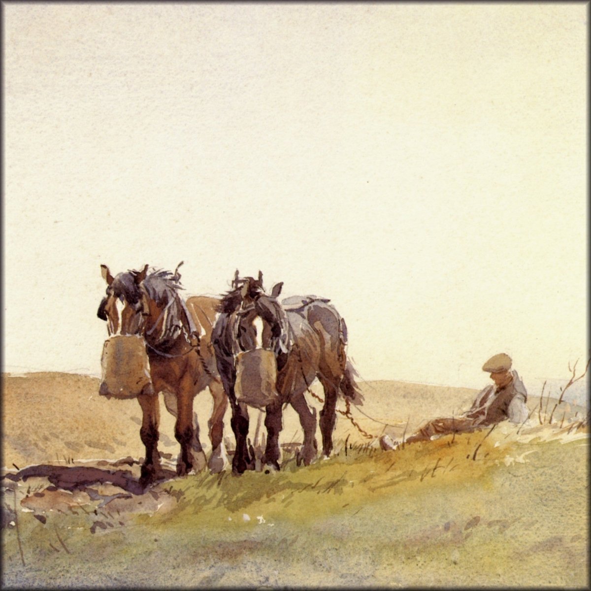 George Soper (1870-1942) - Feeding time