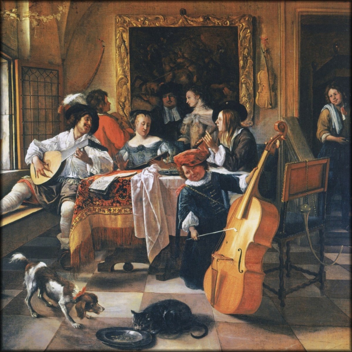 Jan Steen Artwork in the Public Domain