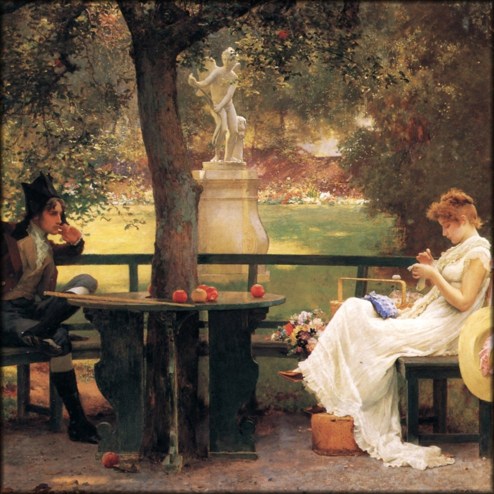 Marcus Stone (1840-1921) - In Love 1888