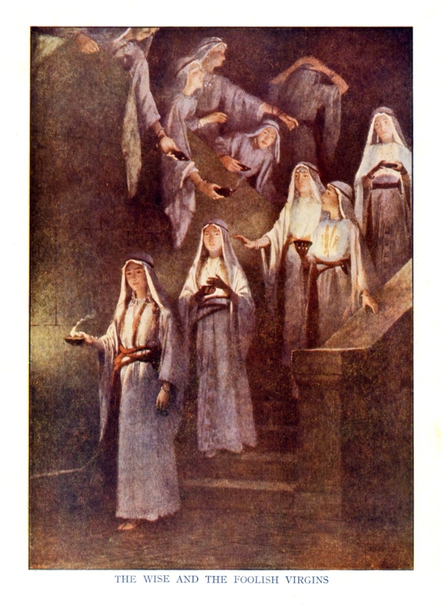 Stories Jesus Told 1950 - Frank Adams (1871-1944) et al - 6 images