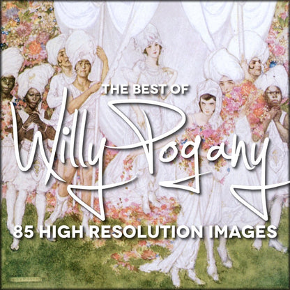 Willy Pogany Public Domain Images | Digital Download - 85 images