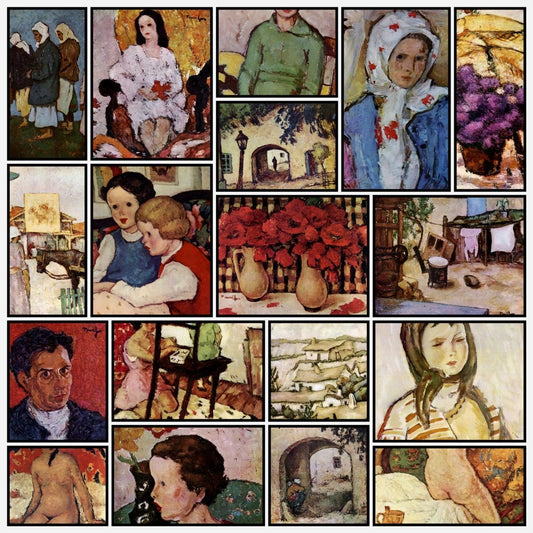 Nicolae Tonitza 61 Public Domain Images to Download | A snapshot of some of the images