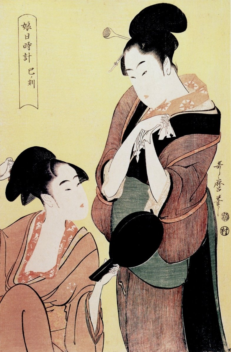 Kitagawa Utamaro Public Domain Images to Download | Dimensions 3960 x 6048 pixels