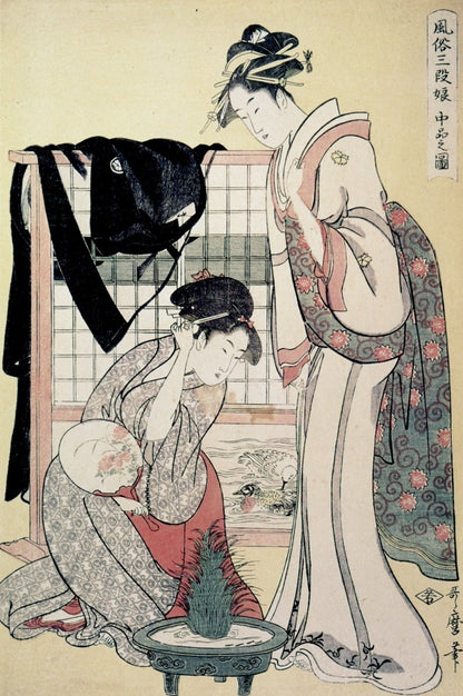 Kitagawa Utamaro Public Domain Images to Download | Dimensions 4010 x 6040 pixels
