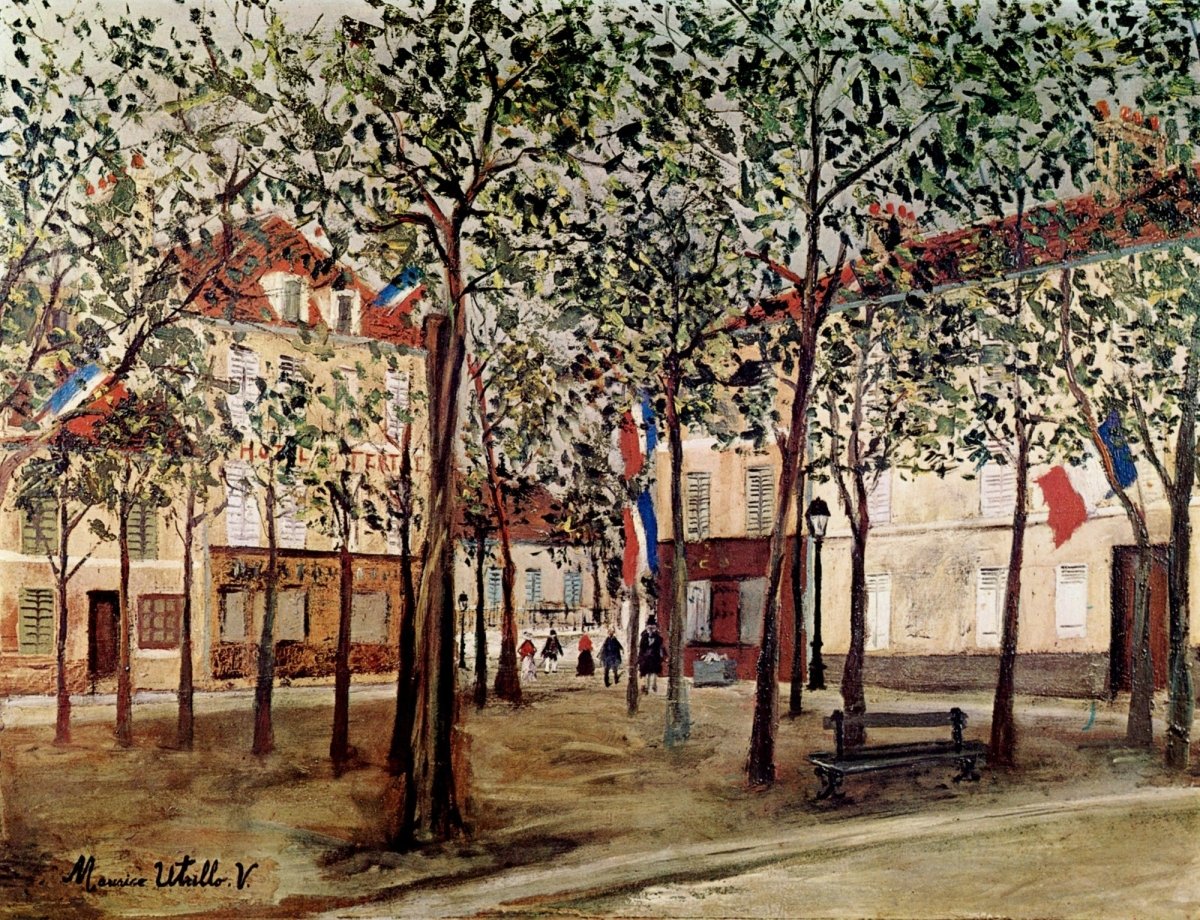 Maurice Utrillo Public Domain Images to Download | Dimensions 5936 x 4552 pixels