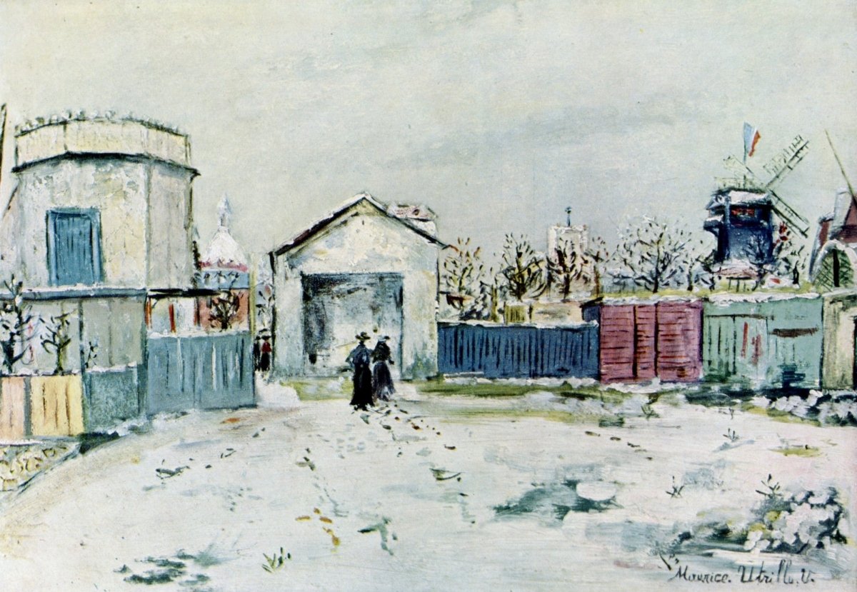 Maurice Utrillo Public Domain Images to Download | Dimensions 6024 x 4164 pixels
