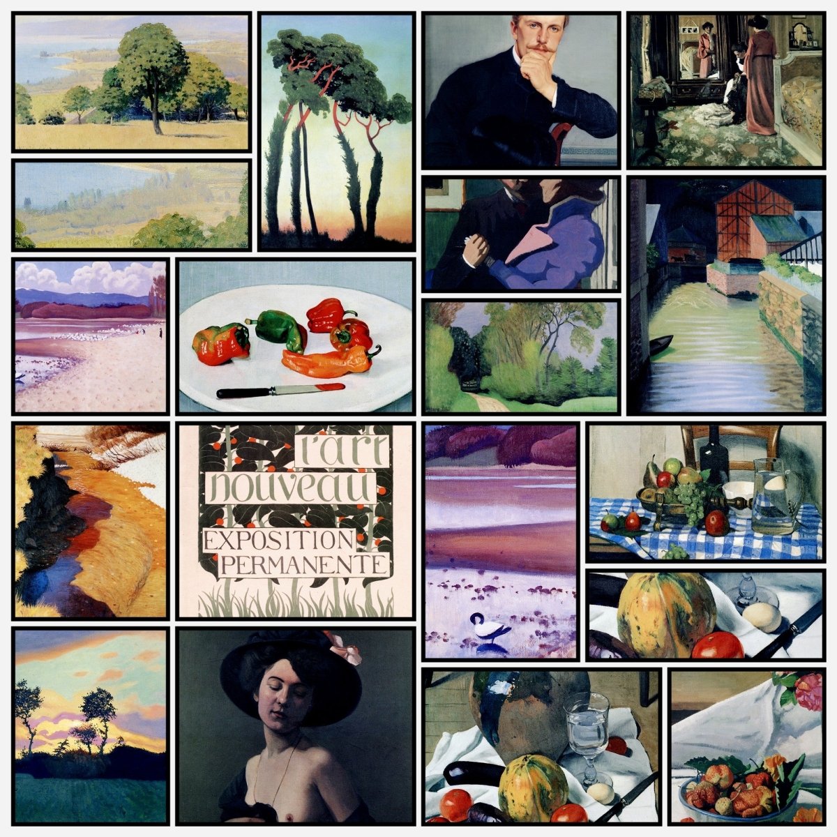 Félix Vallotton 57 Public Domain Images to Download | A snapshot of some of the images