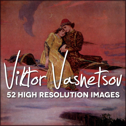 Viktor Vasnetsov Public Domain Images | Digital Download - 52 images
