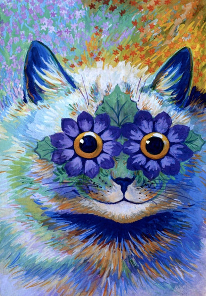 Louis Wain Public Domain Images to Download | Dimensions 4194 x 5994 pixels