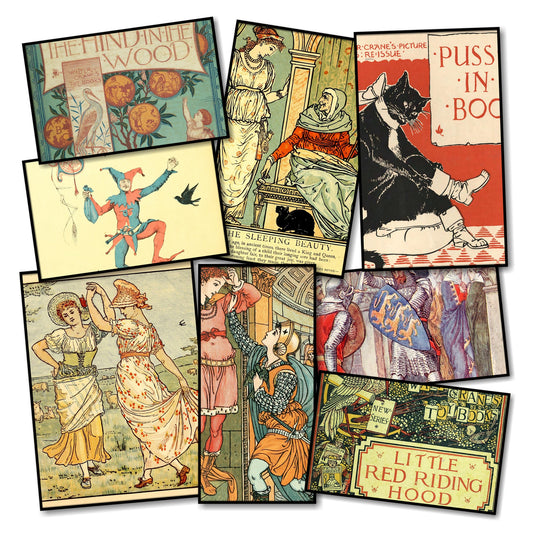 Walter Crane (1845-1915) Bundle of 22 Collections (H-Y)