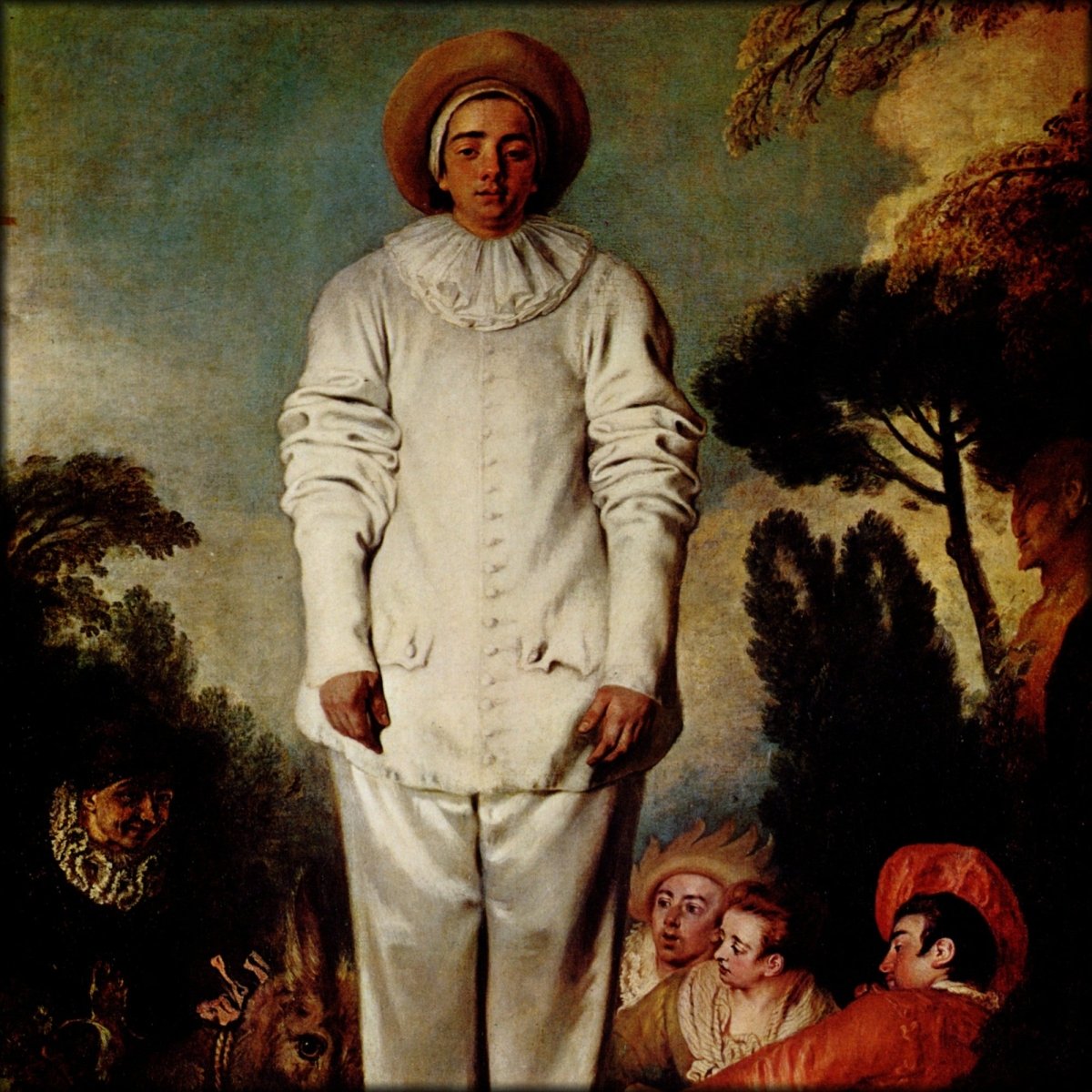 Antoine Watteau - Gilles or Pierrot from Commedia dell'Arte | Digital Download - 1 image