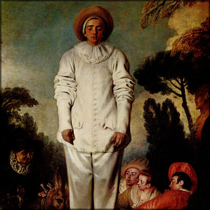 Antoine Watteau - Gilles or Pierrot from Commedia dell'Arte | Digital Download - 1 image