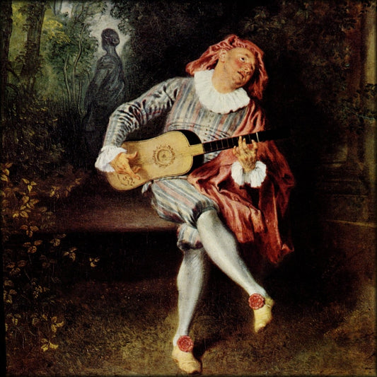 Antoine Watteau (1684-1721) - Mezzetin 1717-20 | Digital Download - 1 image