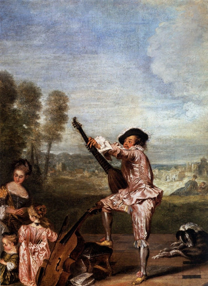 Antoine Watteau Public Domain Images to Download | Dimensions 5661 x 7785 pixels