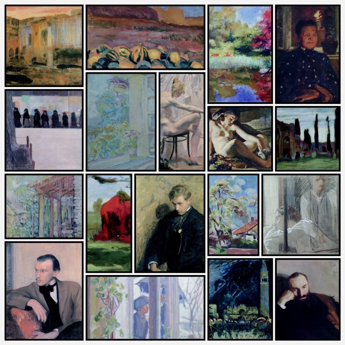 Wojciech Weiss Public Domain Images to Download | A snapshot of some of the images