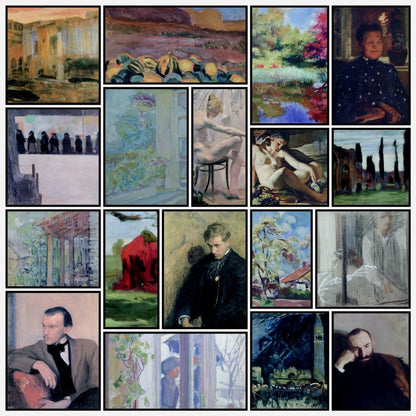 Wojciech Weiss Public Domain Images to Download | A snapshot of some of the images