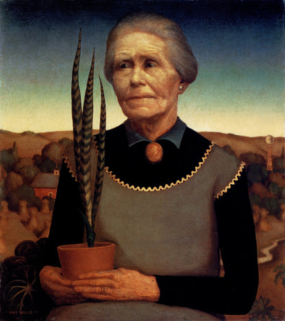 Grant Wood 22 Public Domain Images to Download | Dimensions 4608 x 5176 pixels