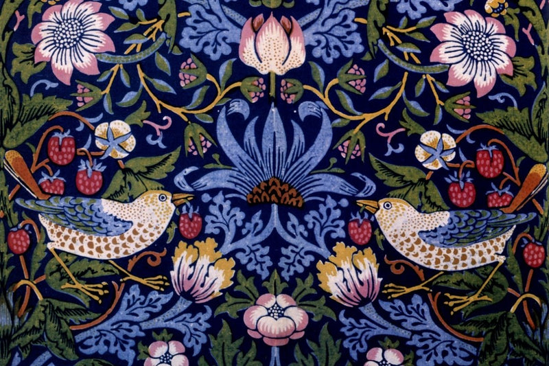William Morris's Strawberry Thief public domain image