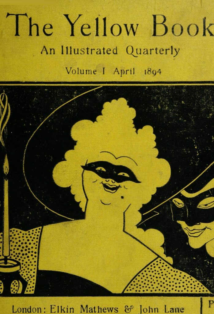 Beardsley, Aubrey (1872-1898) – Yellow Book 1894 Vol.1 – Front cover 1