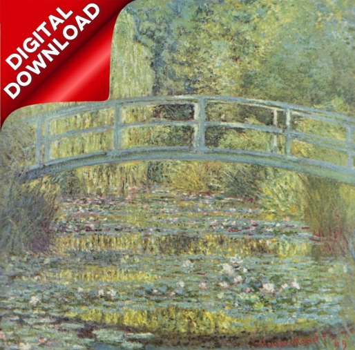 Monet, Claude (1840-1926) - Bridge & Water-lilies 1899