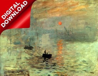 Monet, Claude (1840-1926) - Impression, Sunrise 1872