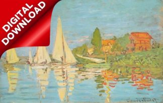 Monet, Claude (1840-1926) - Regatta at Argenteuil c.1872