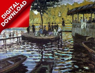 Monet, Claude (1840-1926) - The Grenouillère 1869