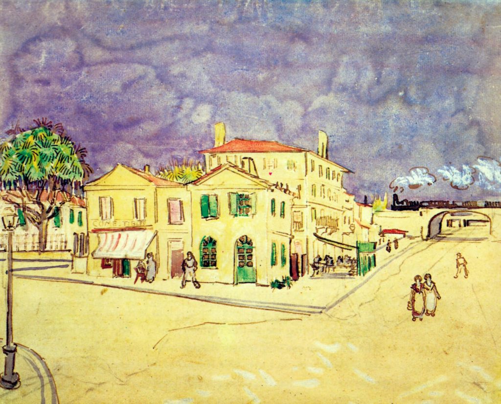 Van Gogh, V. (1853-1890) – Vincent’s house at Arles 1888